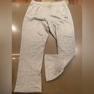 Puma, size small, gray joggers!